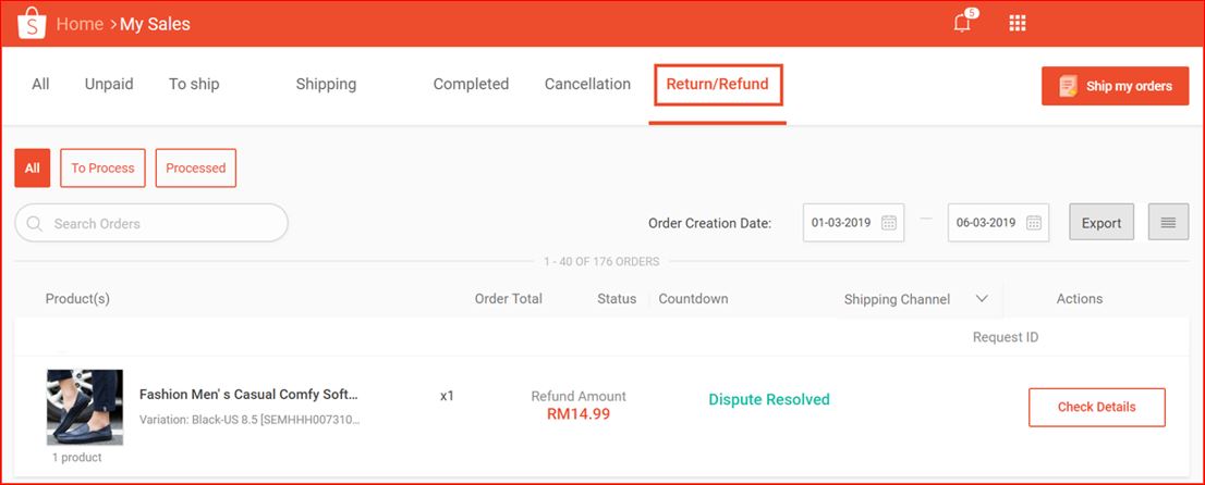 Shopee订单状态概览：Shopee后台的订单有哪些状态？