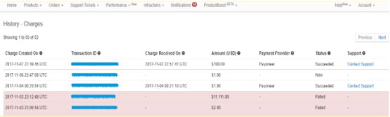 Wish商户使用Payoneer充值ProductBoost服务常见问题