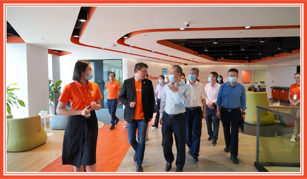 打造出海生态! 商务部服贸司莅临Shopee调研, 继续破浪前行