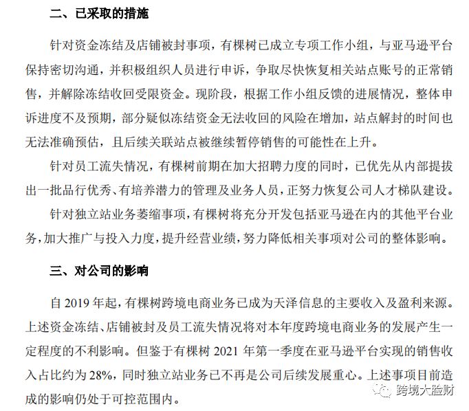 有棵树340个账号被封，约1.3亿资金被冻结，拍卖总部大楼抵债！