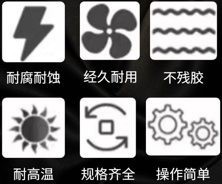 8501密封胶带-风管密封胶条/耐高温抗老化A级防火