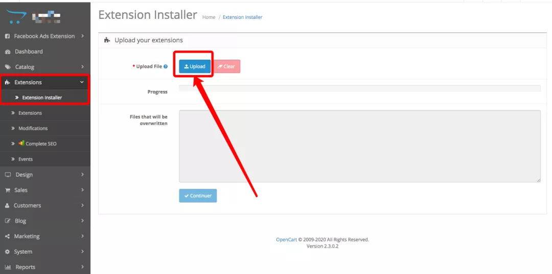 opencart建站教程（）